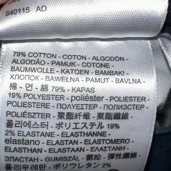 Levi's Jeans Women's 14 Blue Denim Stretch 5-Pocket Classic Straight Leg Zip Fly - Picture 10 of 13